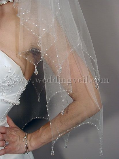 Custom Veil for Jenna - WeddingVeil.com