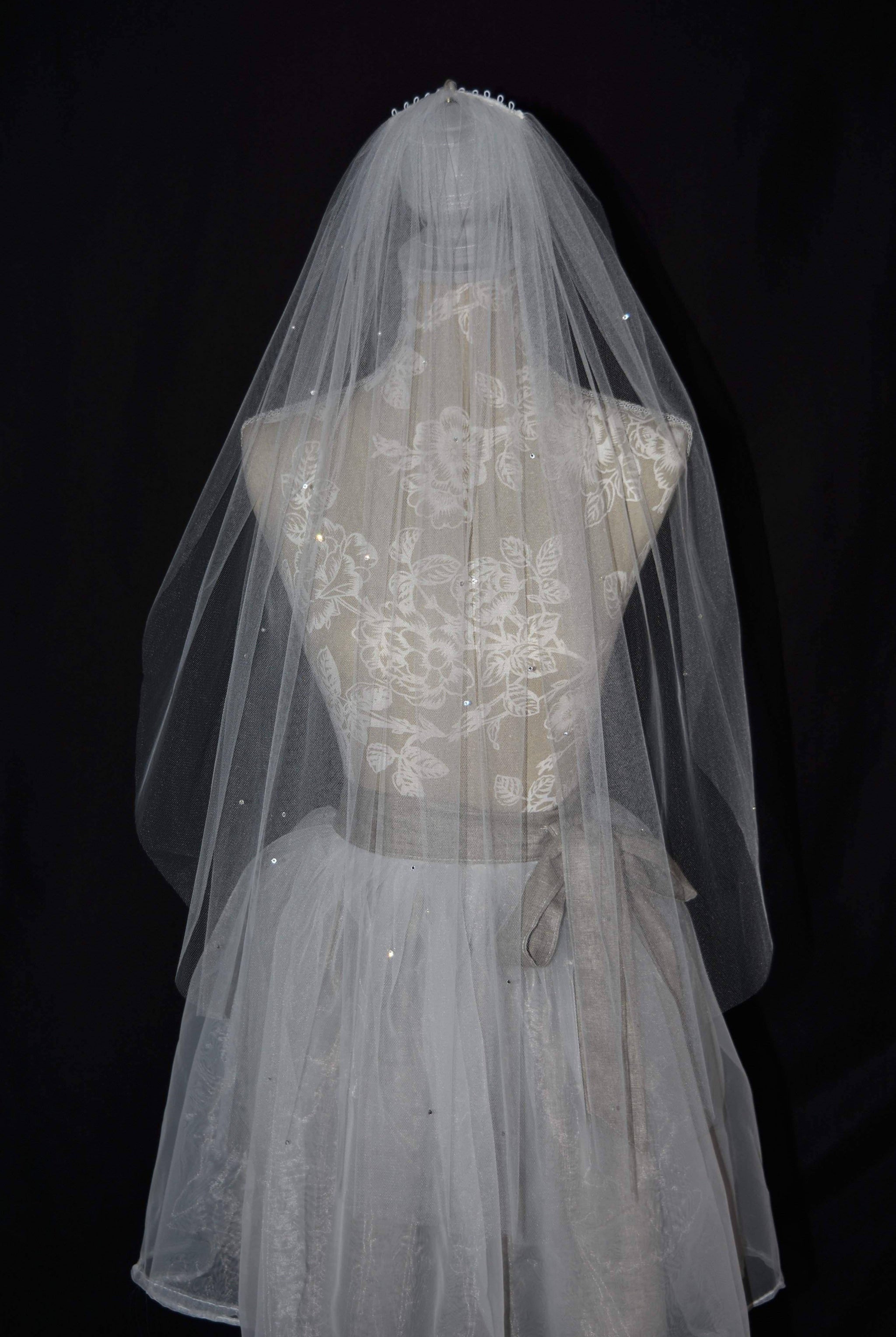 Her lip to Crystal Veil Blouson ホワイトM justine+m+couture+-+heavenly+