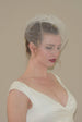Chic Birdcage Wedding Veil with Swarovski Crystals - WeddingVeil.com