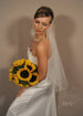 Classic Elbow Length Veil with Rhinestone Edge - WeddingVeil.com