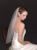 Elbow Length Veil with Swarovski Crystals - WeddingVeil.com