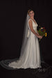 Extra Fullness Cathedral Veil with Swarovski Crystals - WeddingVeil.com