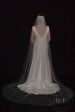 Extra Fullness Cathedral Veil with Swarovski Crystals - WeddingVeil.com