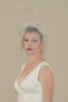 Mini Tulle Birdcage Veil - Chic Veil - WeddingVeil.com