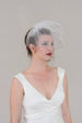 Two Tier Birdcage Veil with Russian Veiling Blusher - WeddingVeil.com