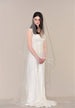 Two Tier Fingertip Floor Length Cascading Veil with Blusher - WeddingVeil.com